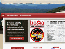 Tablet Screenshot of bocofire.org